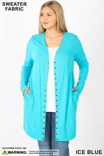 Load image into Gallery viewer, Jewel Classic Long Sweater Cardigan