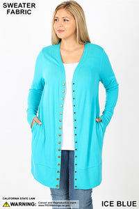 Jewel Classic Long Sweater Cardigan