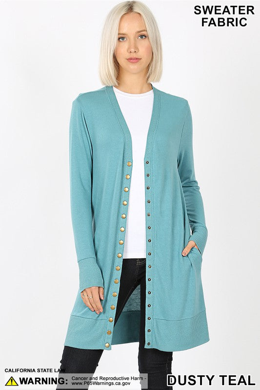 Jewel Classic Long Sweater Cardigan