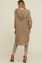 Load image into Gallery viewer, The Smokey Quartz Sweater Hooded Cardigan