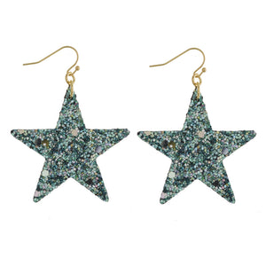 Glitter Star Earring