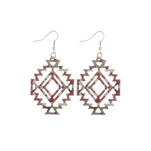 Southwestern Flare metal Earring