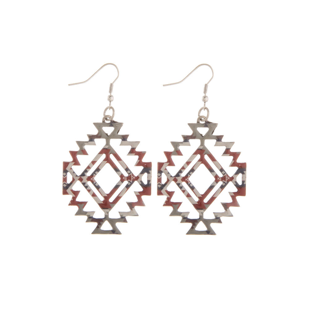 Southwestern Flare metal Earring