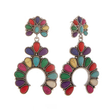 Load image into Gallery viewer, Colorful Western Earrings