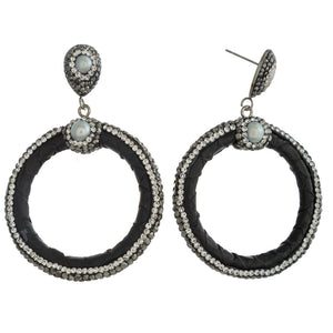 Bold Circular Western Earrings