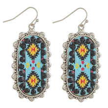 Load image into Gallery viewer, Tribal details with rhinestone Earrings