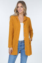 Load image into Gallery viewer, The Amber Button Down Hooded Cardigan