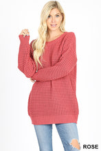 Load image into Gallery viewer, The Hematite Over-Sized Chunky Sweater