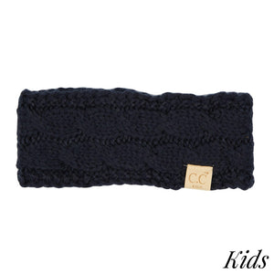 C.C. Cable Knit Headwrap for Kids