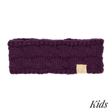 Load image into Gallery viewer, C.C. Cable Knit Headwrap for Kids