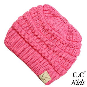 C.C. Messy Bun Beanie for Kids