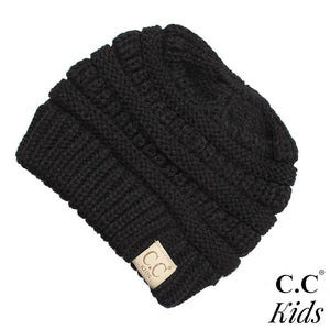 C.C. Messy Bun Beanie for Kids