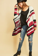 Load image into Gallery viewer, The Garnet Front Drape Cardigan