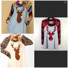 Load image into Gallery viewer, The Jasper Reindeer Tunic