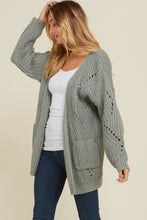 Load image into Gallery viewer, The Green Jade Crochet Cardigan