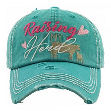 Load image into Gallery viewer, &quot;Raising My Herd&quot; Baseball Cap