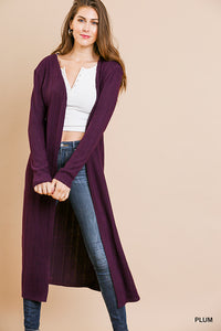 The Garnet Sweater Duster