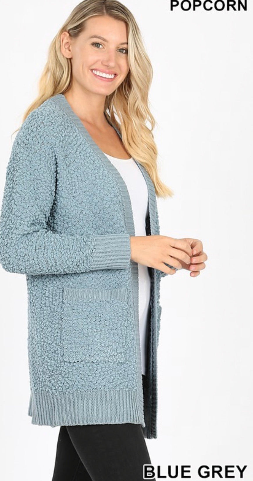 The Quartz Popcorn Cardigan