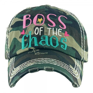 "Boss of The Chaos" Baseball Cap
