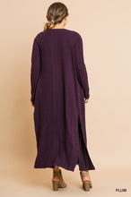 Load image into Gallery viewer, The Garnet Sweater Duster