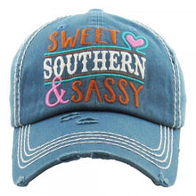 Load image into Gallery viewer, &quot;Sweet, Southern &amp; Sassy&quot; Baseball Cap