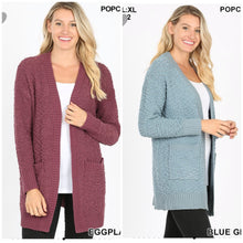 Load image into Gallery viewer, The Quartz Popcorn Cardigan