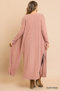 The Garnet Sweater Duster