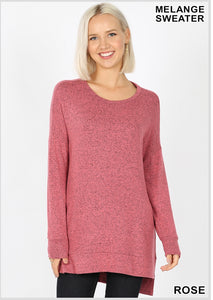 The Sapphire Melange Top