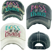 Load image into Gallery viewer, &quot;Boss of The Chaos&quot; Baseball Cap