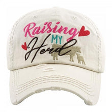 Load image into Gallery viewer, &quot;Raising My Herd&quot; Baseball Cap