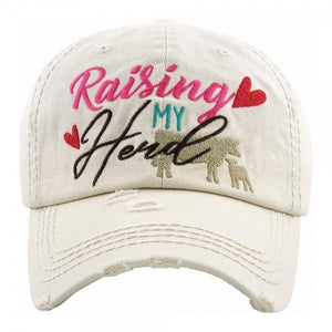 "Raising My Herd" Baseball Cap