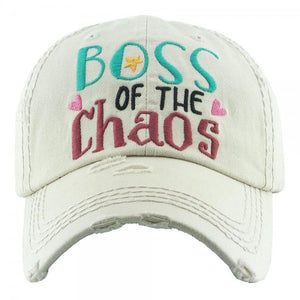 "Boss of The Chaos" Baseball Cap